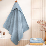 So Cute Baby Bath Cape | Blue | 73x73cm