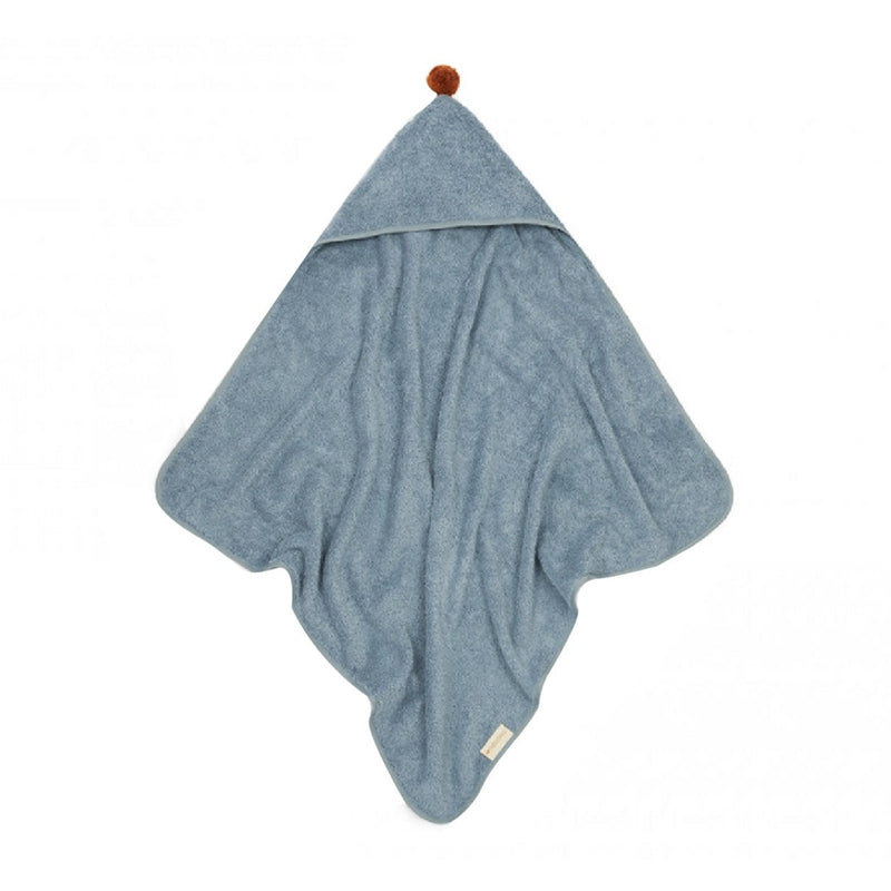 So Cute Baby Bath Cape | Blue | 73x73cm