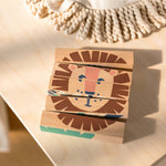 Wild Animals Wooden Block Set