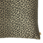 Leopard Jacquard Cushion | Bronze | 50x50cm