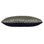 Leopard Jacquard Cushion | Ebony | 50x50cm