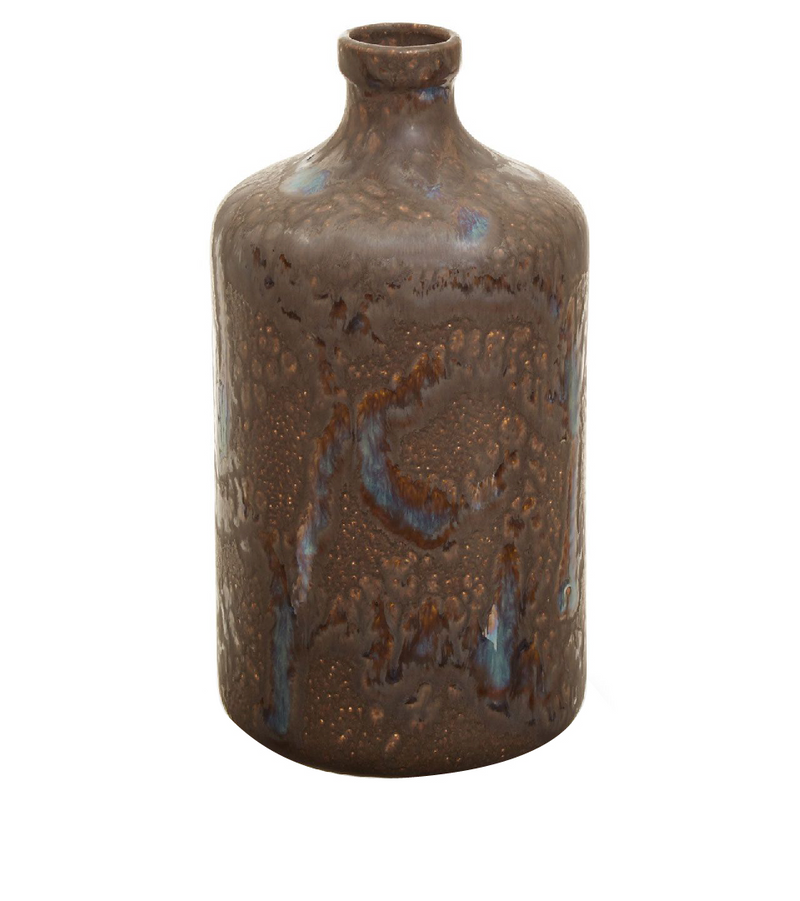 Silas Bottle Vase | Brown