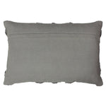 Tufted Geometric Cushion | Grey | 30x50cm