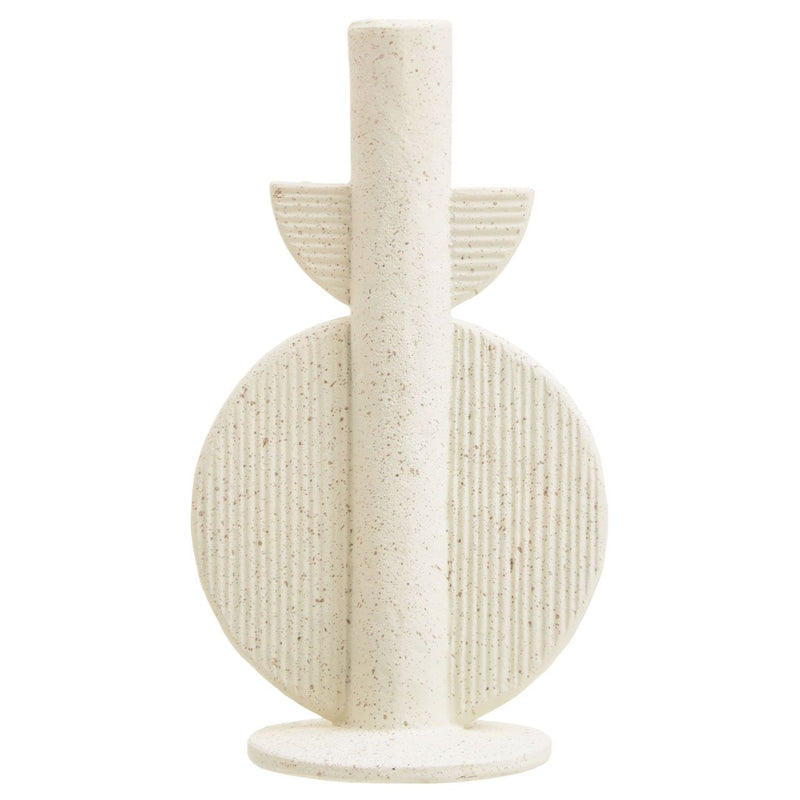 Utica Candle Holder | Cream