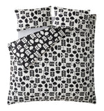 Cut Stem Duvet Cover & Pillowcase Set | Monochrome