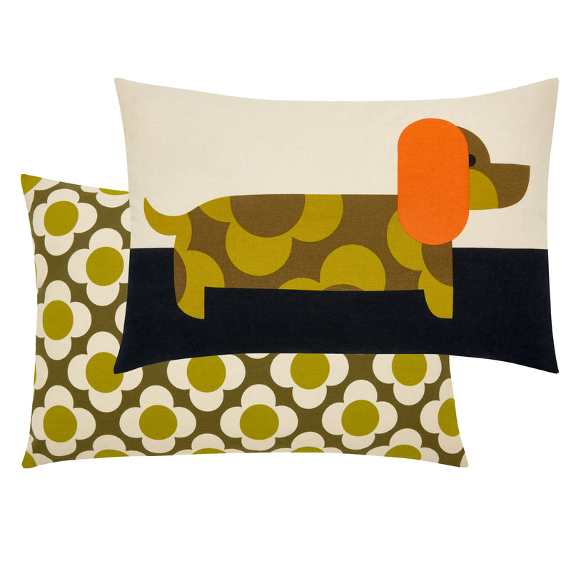 Dachshund Cushion | Yellow | 40x60cm