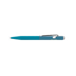 Caran d'Ache 849 Ballpoint Pen | Cyan & Steel