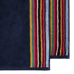 Signature Stripe Bath Towel | Navy