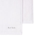 Signature Stripe Towel Set | White