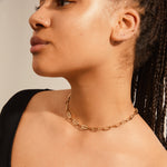 Kindness Recycled Cable Chain Necklace | Gold Plated