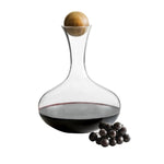 Wine & Water Carafe with Oak Stopper