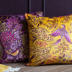 Bird of Paradise Cushion | Saffron | 50x50cm