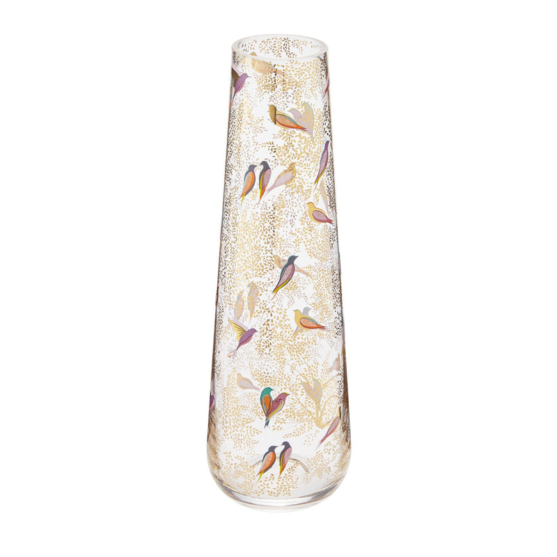 Gold Leaf Glass Vase | Chelsea Collection