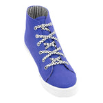 Lindy Polka White Shoelaces