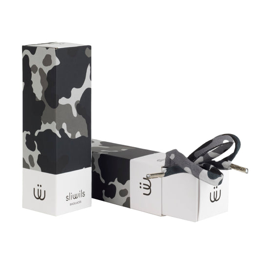 Savage Urban Grey Camo Shoelaces