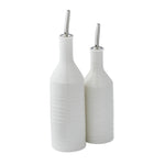 White Collection | Oil & Vinegar Drizzler Set | 2-Piece