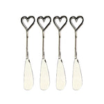 Love Heart Butter Knives | Set of 4