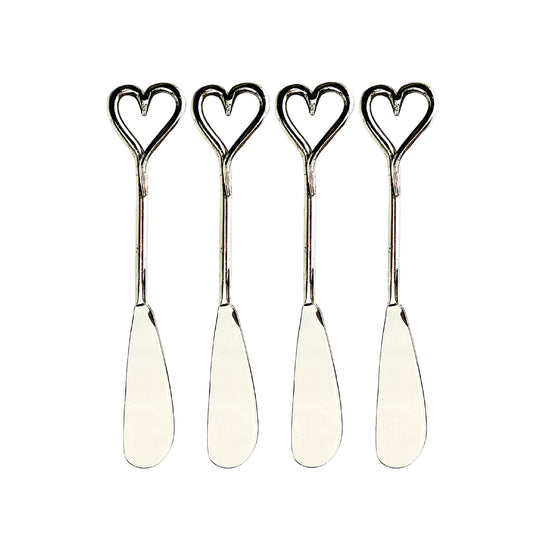 Love Heart Butter Knives | Set of 4