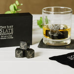 Whisky Stones | Stag Engraved | Set of 6