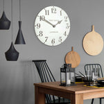 Arabic Wall Clock | Limestone | 20"