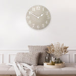 Arabic Wall Clock | Sand | 20"