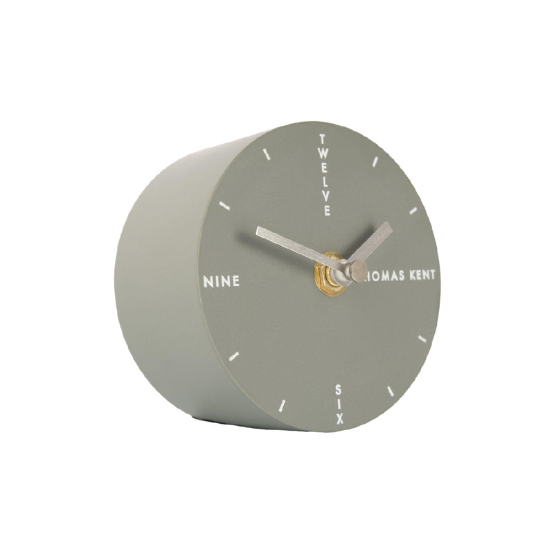 Portobello Mantel Clock | Moon Grey | 4''