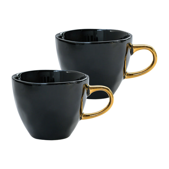 Good Morning Cup Mini | Set of 2 | Black