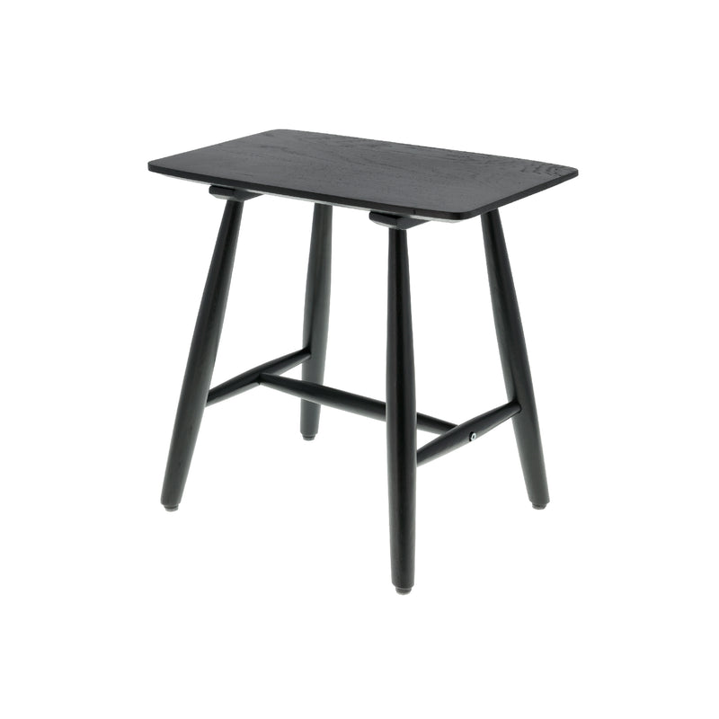 Bast Stool | Black Oak | 45cm