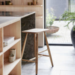 Bodo Stool | Natural Oak | 64cm