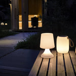 Midnat LED Lounge Lamp | Grey | 25.5cm