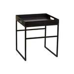 Svir Side Table | Black Metal | 45cm