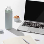 Reusable Glass Water Bottle | Porter | Slate