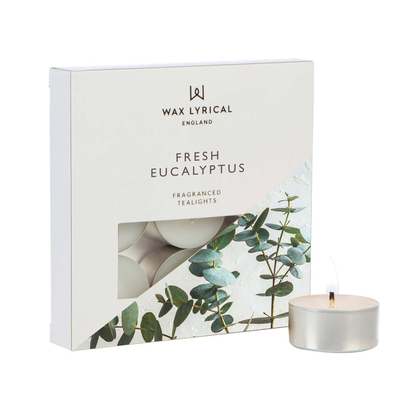 Fresh Eucalyptus Tealights | Set of 9