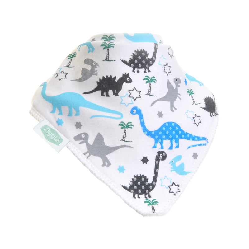 Uptown Dinosaur Dribble Bib