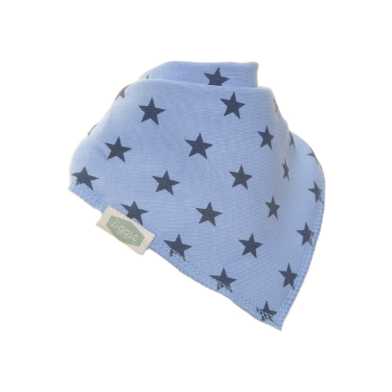 Stars Dribble Bib | Blue